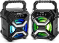 Altavoz Bluetooth Portátil Inalámbrico (con Luces LED)